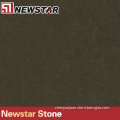 Newstar dark brown quartz stone